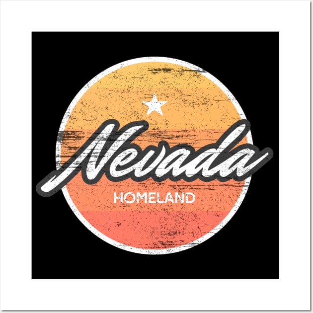 Nevada Homeland Wall Art by AR DESIGN
